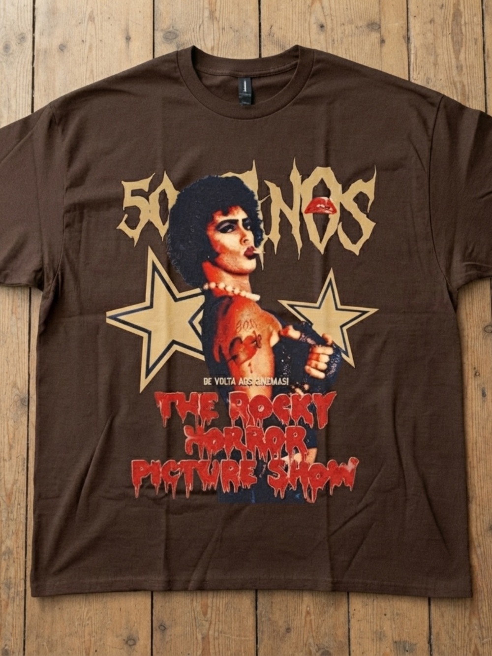 Gildan Brown The Rocky Horror Picture Show Graphic Tee